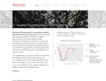 Tablet Screenshot of manzanitapharmaceuticals.com